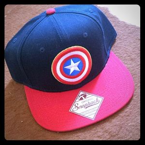 Captain America flat bill hat!